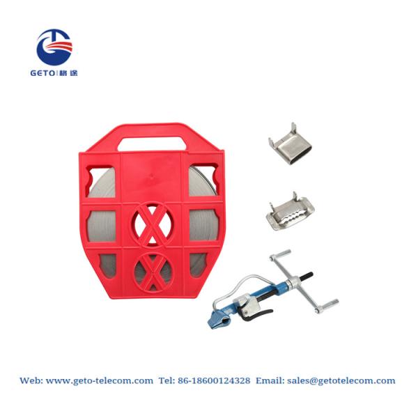 Quality ISO9001 30 Metres SS430 0.7mm Metal Banding Strap for sale