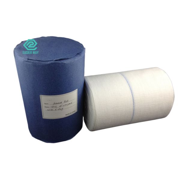 Class I Medical Dressing Gauze 36"X100 Yards Gauze Roll No Sterilization Individual Wrapped