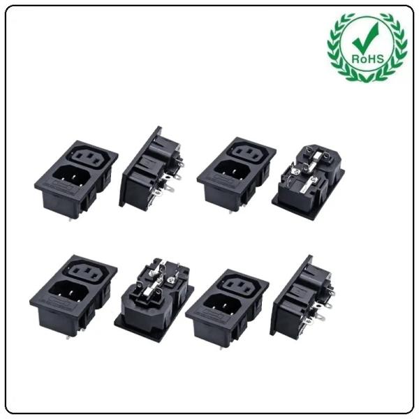 Quality Ac Power Socket IEC Connector Female Ac Power Socket for sale