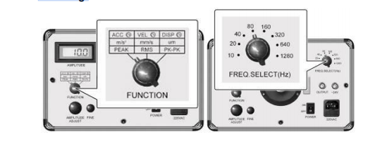 Digital Vibration Calibrator Calibrate Vibration Meter , Vibration Analyzer / Tester ISO10816 TMV-5031