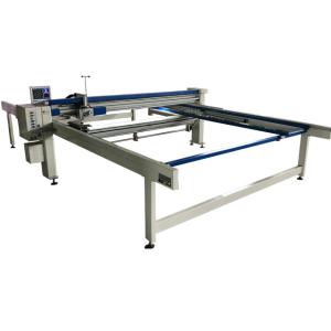 Single Needle Quilting Machine Double Line Lock Style With 12  LCD Monitor