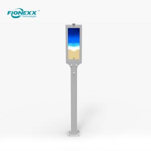 19inch Bus Stop Digital Signage High Brightness Pole Standing Information Totem