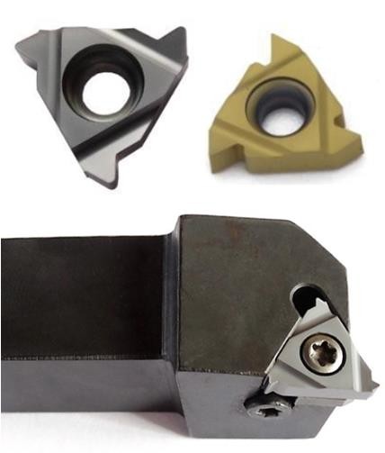 Buy cheap Polished Carbide Threading Inserts Cnc Cutting Tools HR10 To HR40 product
