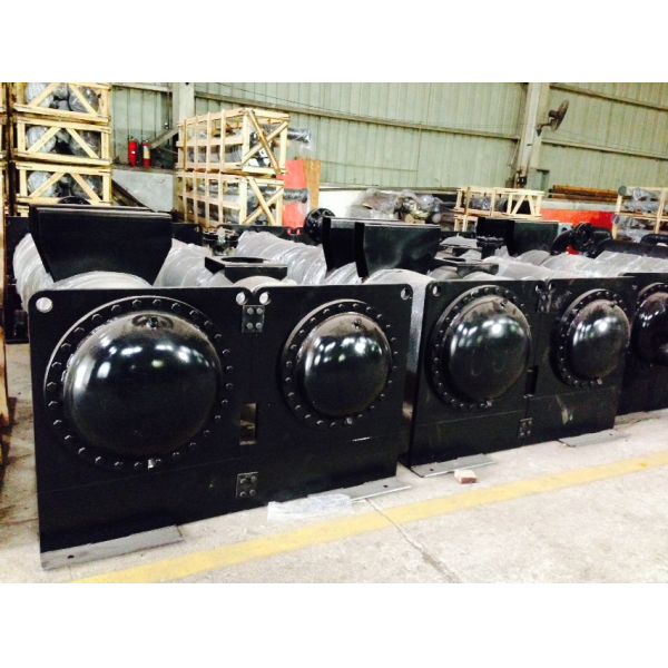 Spray Type Falling Film Evaporator Customized Color With Carbon Steel Shell Material