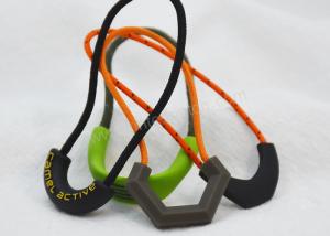 OEM ODM Rubber Zipper Puller 2 Colorways Slider Puller