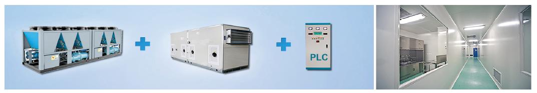 20T Clean Room Package Air Conditioning Rooftop AC Unit Precise Temperature Control