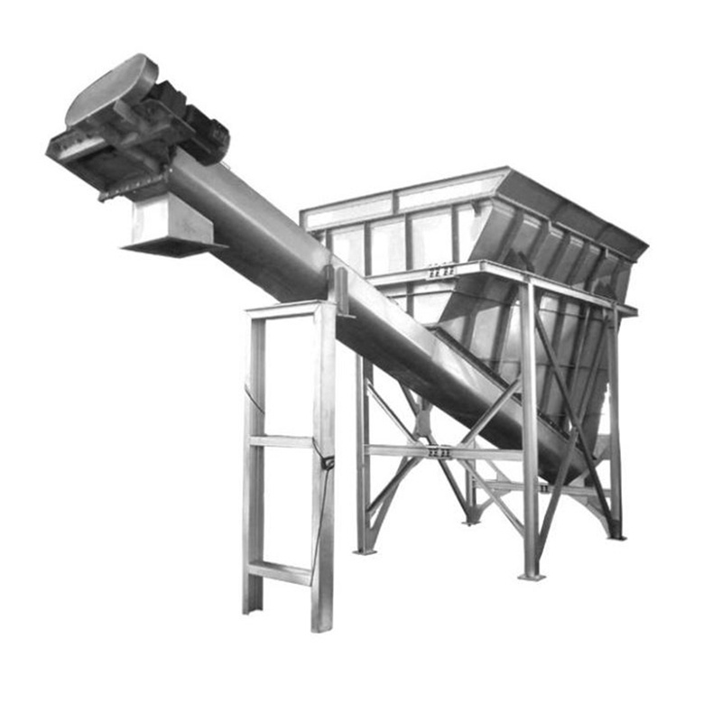 OEM Custom Industrial Powder Flexible Cement Spiral Sawdust Screw Conveyor Auger