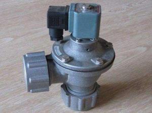 China Dust Collector Pulse Jet Valve , Water Air Pulse Right Angle Solenoid Pulse Valve With Nut on sale