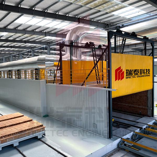 Quality Customized Tunnel Kiln BRICTEC Construction Process Display I Tunnel Kiln Brick Firing Process for sale