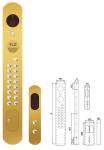 Titanium Gold Lift Cop Panel Any Optional Button With Box Side Opening
