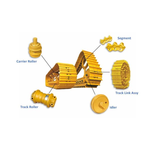 Track Drive Sprocket for D5K Excavator Undercarriage 20CrMnTi Steel Segment Group