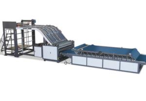 China Flute Automatic Corrugated Sheet Pasting Machine Easier Delivery on sale