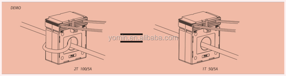 400/5A resin type class 0.5 Current Transformer