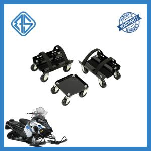 Flat snowmobile dolly go jacks wheel dollies set of 3