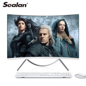 Buy cheap Intel Core I7 4G RAM All In One Computer With Curved Monitor Thickness 0.8cm product