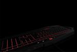 Backlit Mechanical Gaming Keyboard , 8 Macro Keys 4 Media Keys Blue Gaming