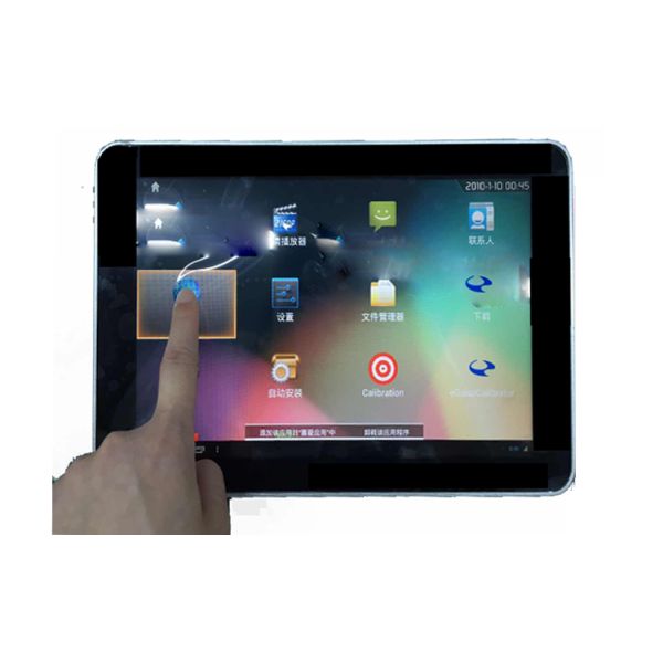 10.1 Inch HD Dual Core Taxi Digital Signage , Car Headrest Digital Advertising Screens