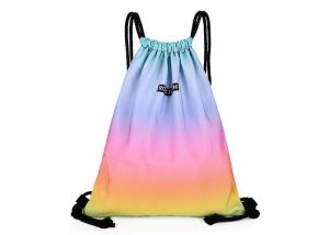China Colorful Sports Backpacks Stylish OEM Macaroon Beautiful Gradient Color on sale