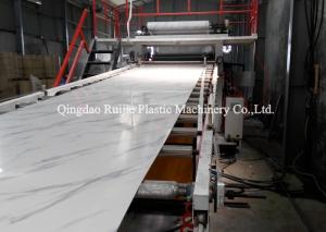 Buy cheap PVC Laminating Plastic Board Production Line 75kw Motor Power Environment Friendly product