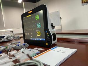 Buy cheap Medical Veterinary Multiparameter Monitor With 2Temp SPO2 ECG product