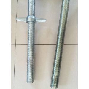 Stable Material Building Fasteners / Prop Jack Scaffolding Adjustable Hollow