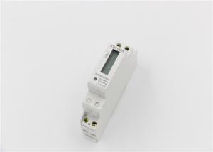 220V/230V Single Phase DIN Rail Smart KWH Energy Meter LCD display