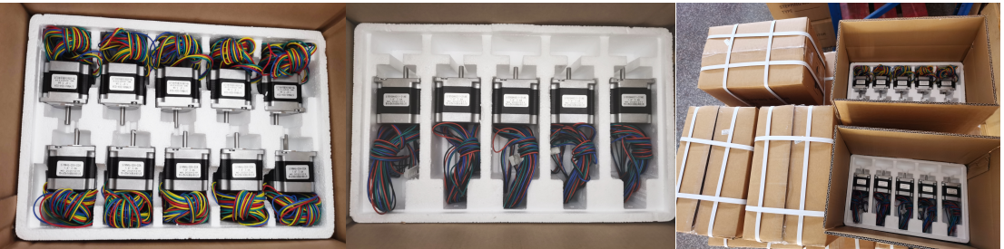 Customizable Brushless Gearbox Motor NEMA23 24v 0.8ohms 57mm*57mm