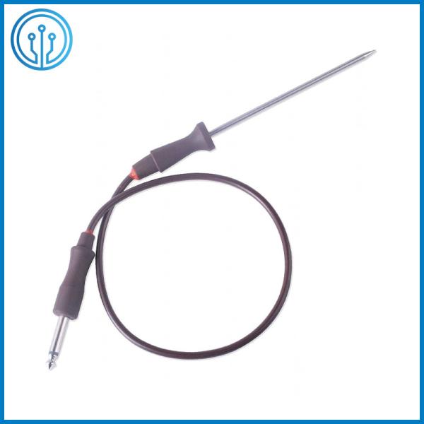 Quality 3.3K ohm 3970K Thermistor Temperature Sensors Meat Temperature Probe 6.35mm for sale