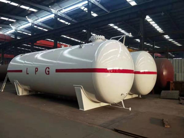 Quality 50 Cubic Meter Gas LPG Tank 25 Metric Tons Bulk Liquefied Petroleum Filling Station for sale