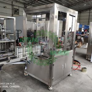 Auto Powder Milk Vacuum Sealer / Seamer For Cans Filling Machine