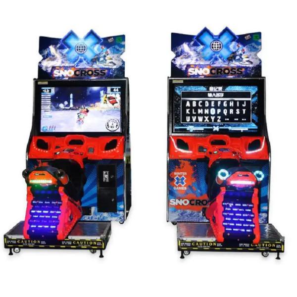 Quality Winter X Games Snocross Moto Driving Arcade Game Machine RAWThrills Family Entertainment Center Bike Racing Games for sale