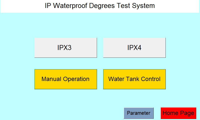 IEC60529 Oscillating Tube Tester For Ipx3 And Ipx4 Adjustable Water Flow