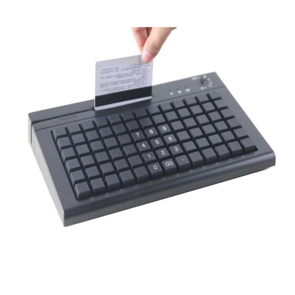 Quality DOS Windows9X System Point Of Sale Keyboard / CE Epos Keyboard for sale