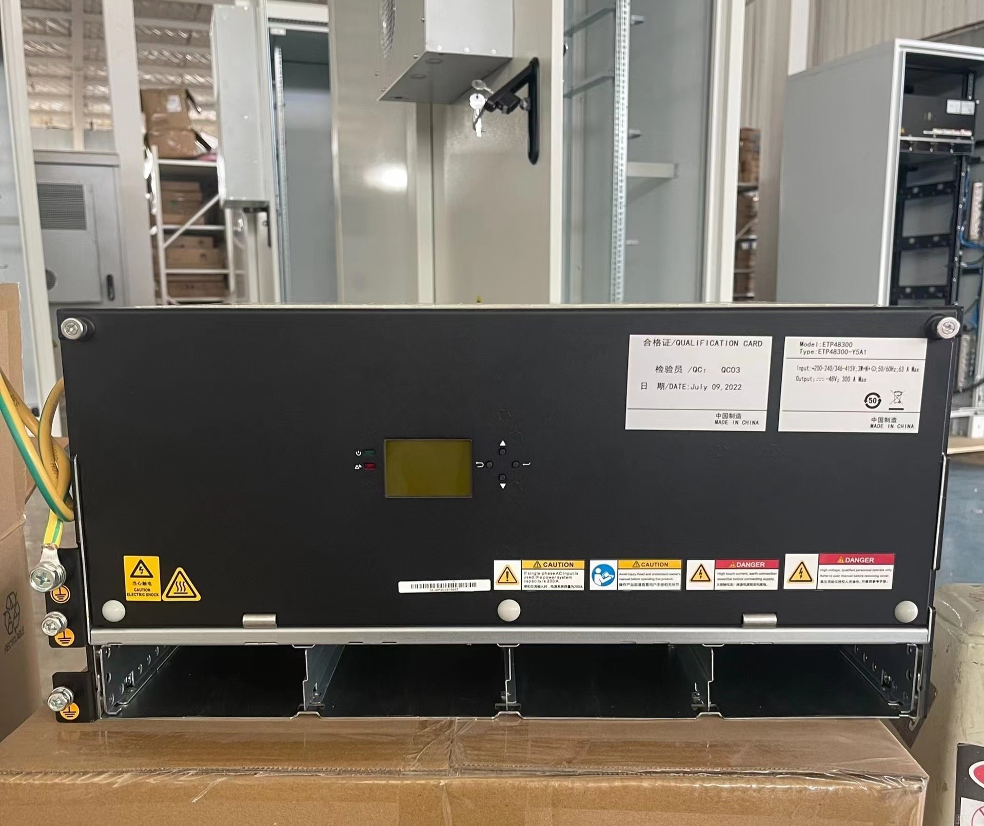 Huawei ETP48300-Y5A1 Y9A1 Embedded Communication High Frequency Switch Power Supply, 48 V300a Single-User 5 U