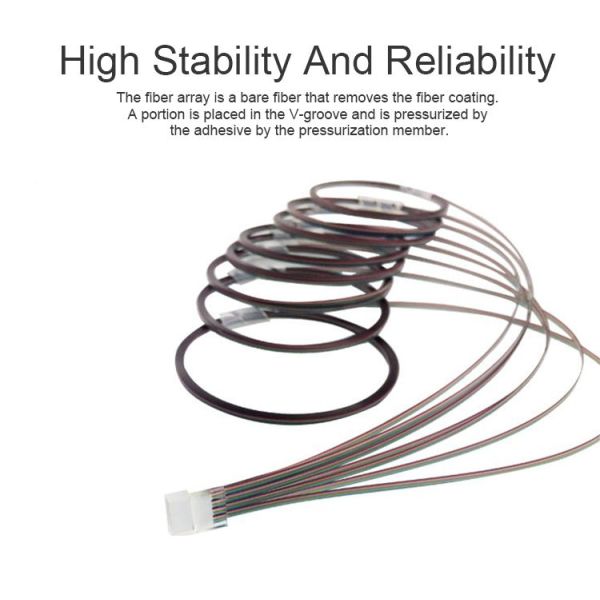 Materials Fabrication Issues Optical Fiber Array Articulated Arm Fixed Optical Array Fiber 4 8 16 32 64 Channels