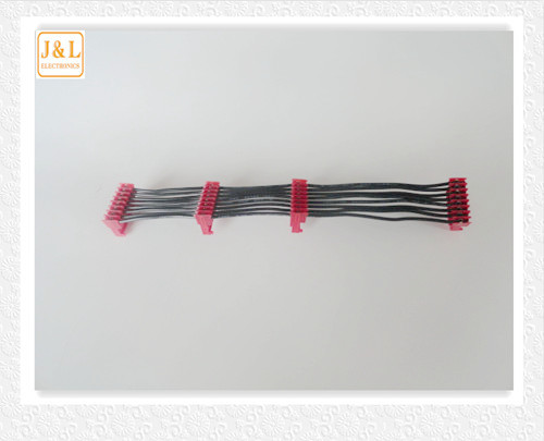 High quality wire harness UL1007 red and black + 2.54
