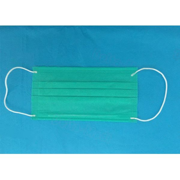 Breathable Disposable Face Mask Excellent Filtration With Easy Adjustable