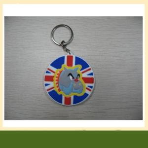 China Hot Sell Customized 3d Soft Pvc keychain Rubber Pvc keychain on sale