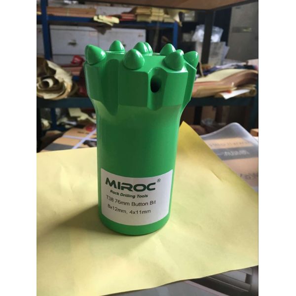 T38 64mm Thread Button Drill Bit Top Hammer Rock Drill 76mm 89mm 102mm