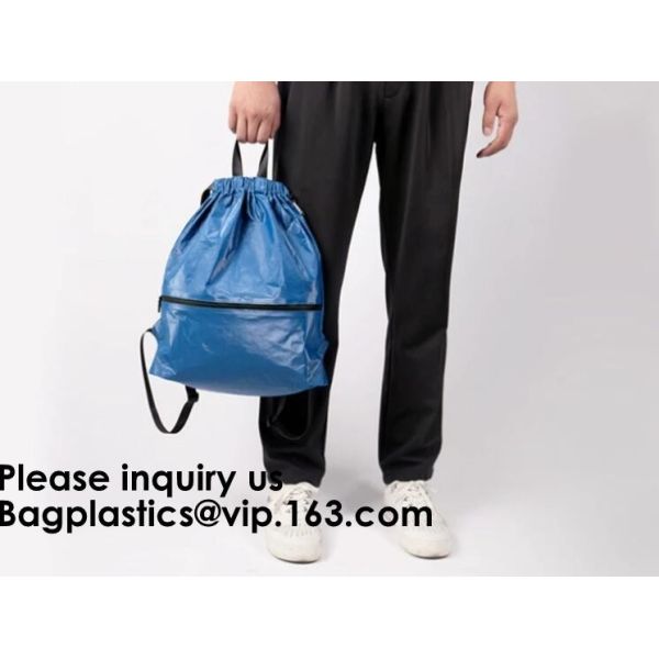 Reusable Promotional Green Tyvek Shopping Tote BagWaterproof Washable Eco k Handy Makeup Cosmetic Clutch Bag Cases