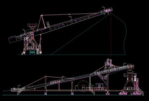 Buy cheap Stockyard Side Cantilever Stacker For Storing Blending Material product