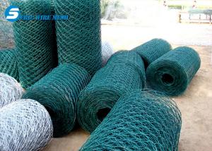 Galvanized/PVC hexagonal wire mesh for Poultry fence