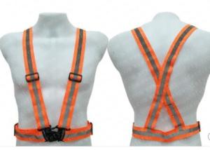 China 1.5cm-4cm Reflective Safety Belt Elastic High Visibility Belt on sale