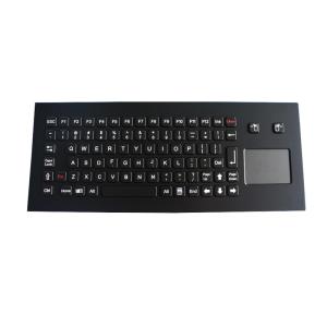 Buy cheap IP67 Dynamic Industrial Metal Keyboard Vandal Resistant IK08 With Touchpad product