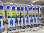 Coin Vending Body Mass Index Machine , Ulstasonic Weighing Scale With Bmi