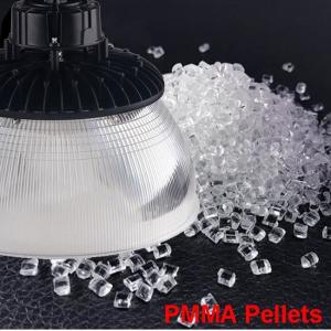 China Low Friction Coefficient PMMA Pellets Transparent PMMA Acrylic Resin on sale
