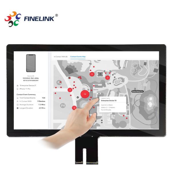 Quality 27 Inch Customization Projected Capacitive Touch Screen Panel For Industrial for sale