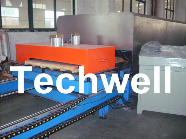 Quality Caterpillar Type PU Sandwich Panel Making Machine For Sandwich Panels With Various Thickness for sale