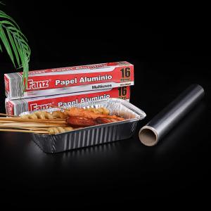 China 8011 Grade 99.7% 10cm Catering Aluminium Foil Roll For Household on sale
