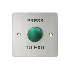 Buy cheap Strong 304 Stainless Steel Push To Exit Button Green / Red 2 Colors Options product